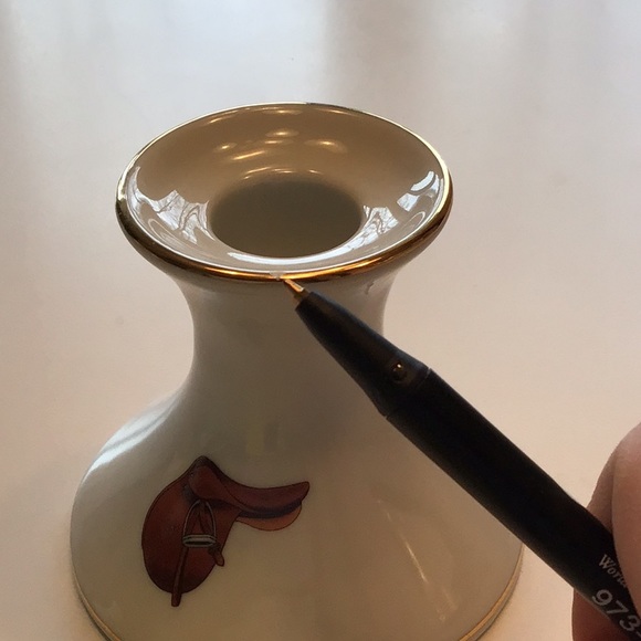 Horse Saddle Candle Stick Holders‎ Equestrian Cowboy A Pair Candlesticks